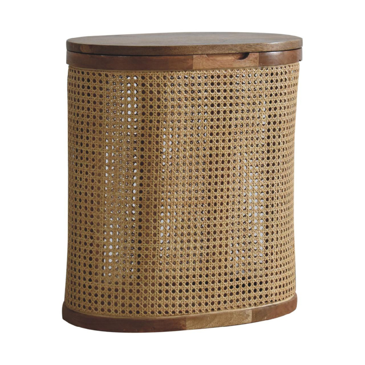 Larissa Round Lid-Up Storage Stool