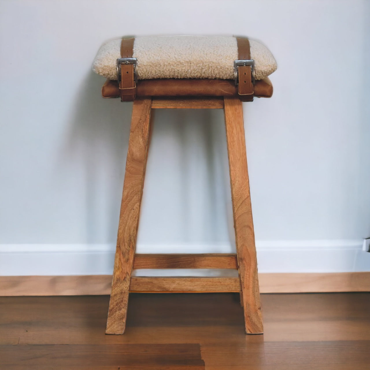 Strapped Bar Stool