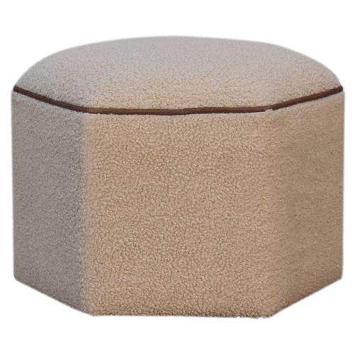 Serenity Hexagonal Footstool