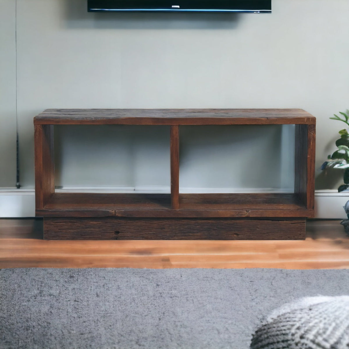 Reclaimed Cube Media Unit