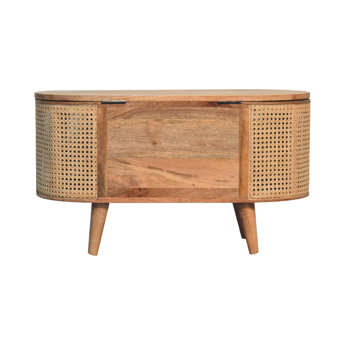 Larrisa Rounded Lid up Blanket Box Storage Bench