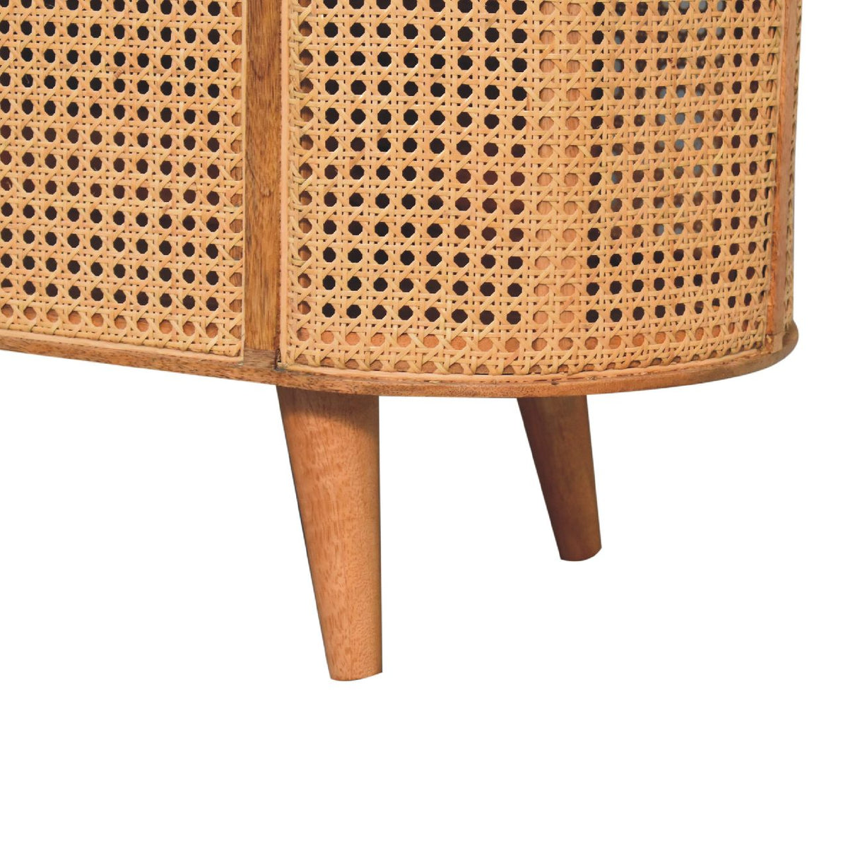 Larrisa Rounded Lid up Blanket Box Storage Bench
