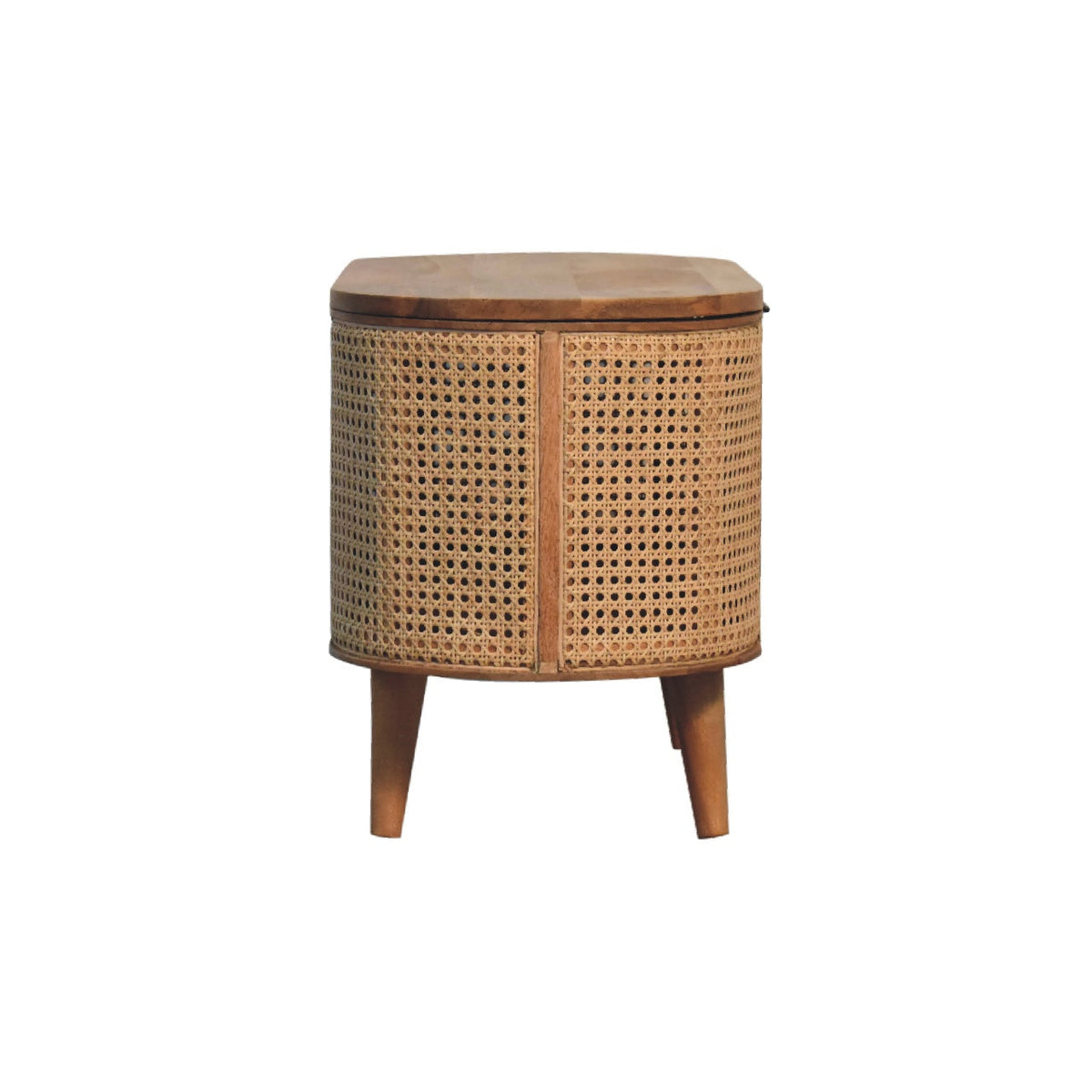 Larrisa Rounded Lid up Blanket Box Storage Bench