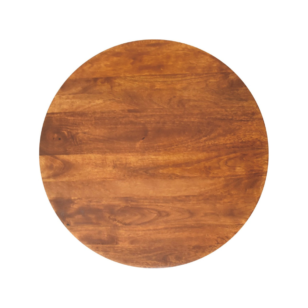 Chestnut Central Ball Table Chest of Drawers