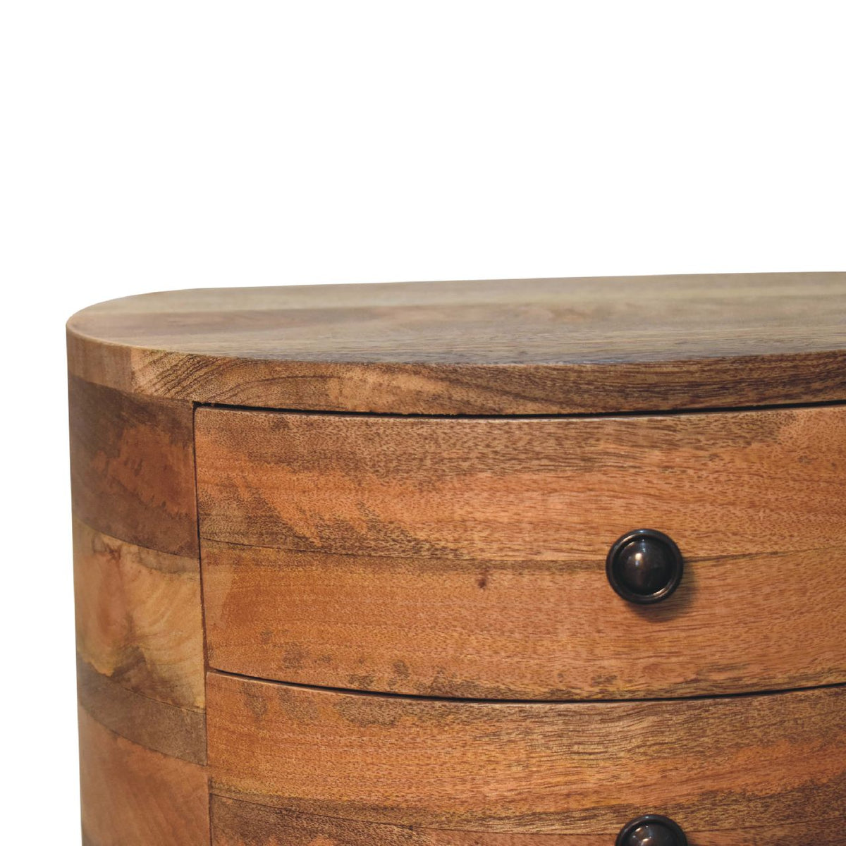 Odyssey Oak-ish Tripod Bedside Table