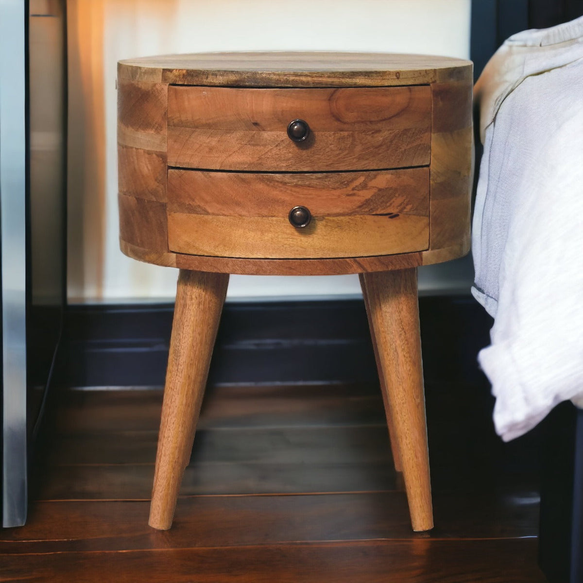 Odyssey Oak-ish Bedside Table