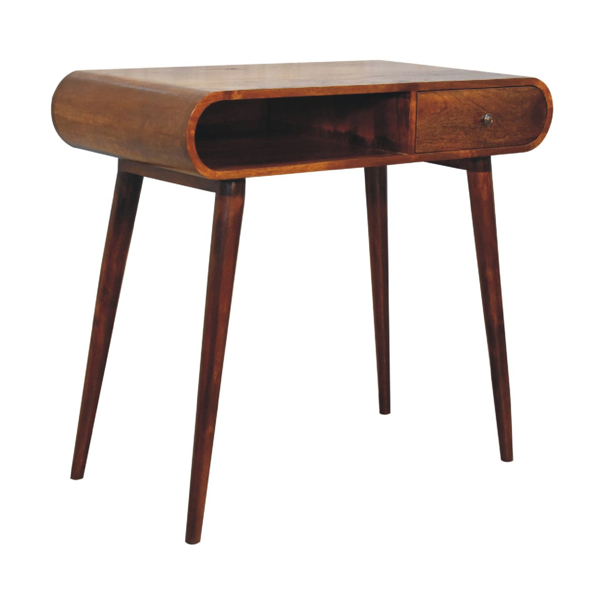 Chestnut London Open Console Chest of Drawers