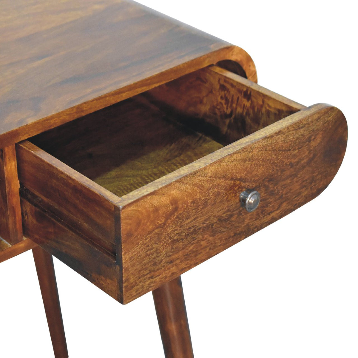 Chestnut London Open Console Chest of Drawers