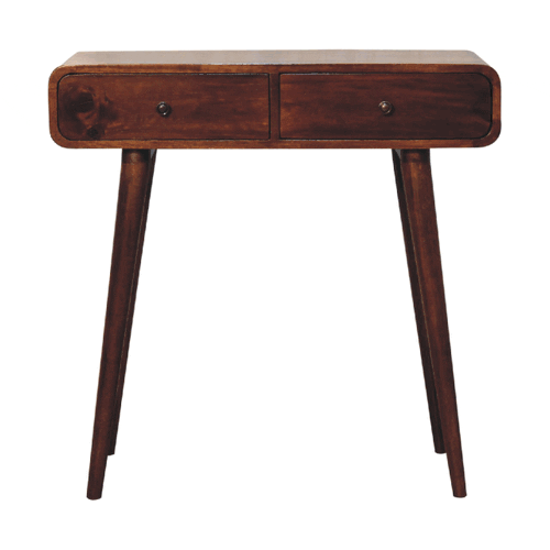 Chestnut London Open Console Chest of Drawers