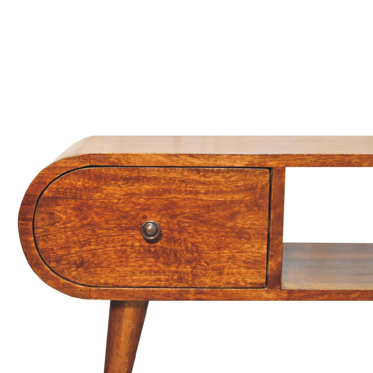 London Chestnut TV Stand Chest of Drawers