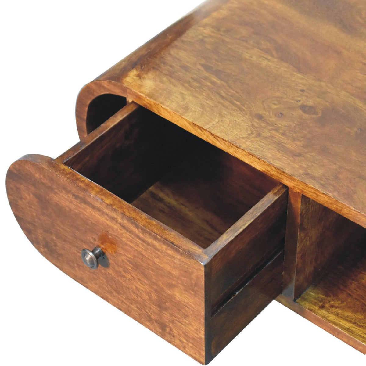 London Chestnut TV Stand Chest of Drawers