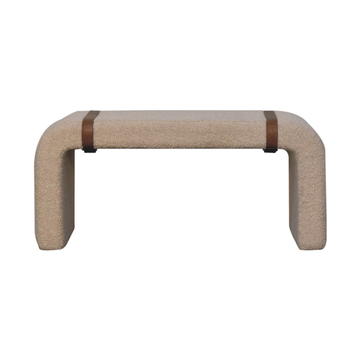 Boucle Strap Bench