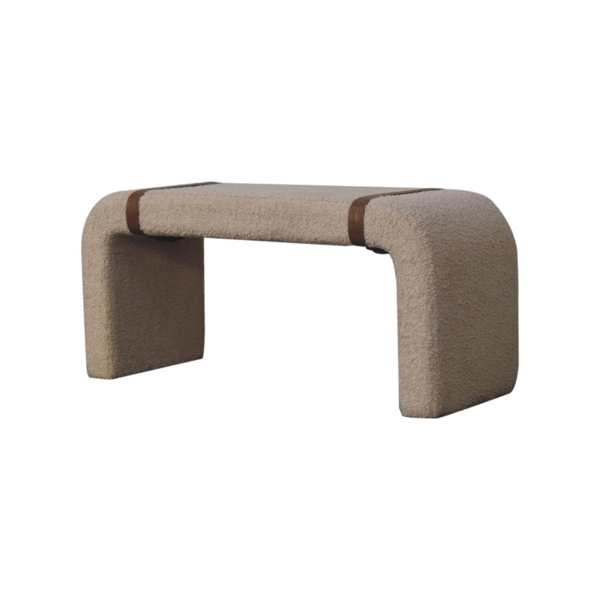 Boucle Strap Bench