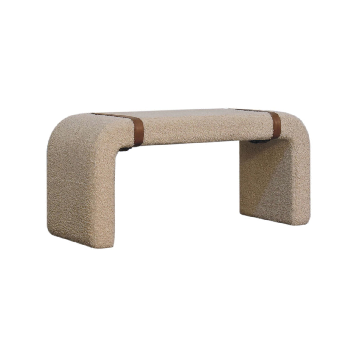 Boucle Strap Bench