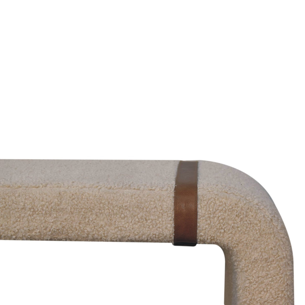 Boucle Strap Bench