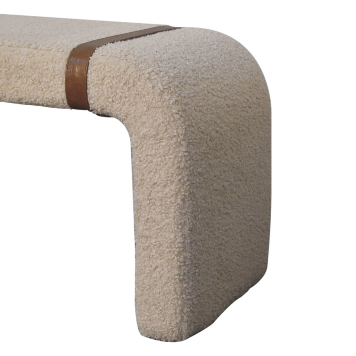 Boucle Strap Bench