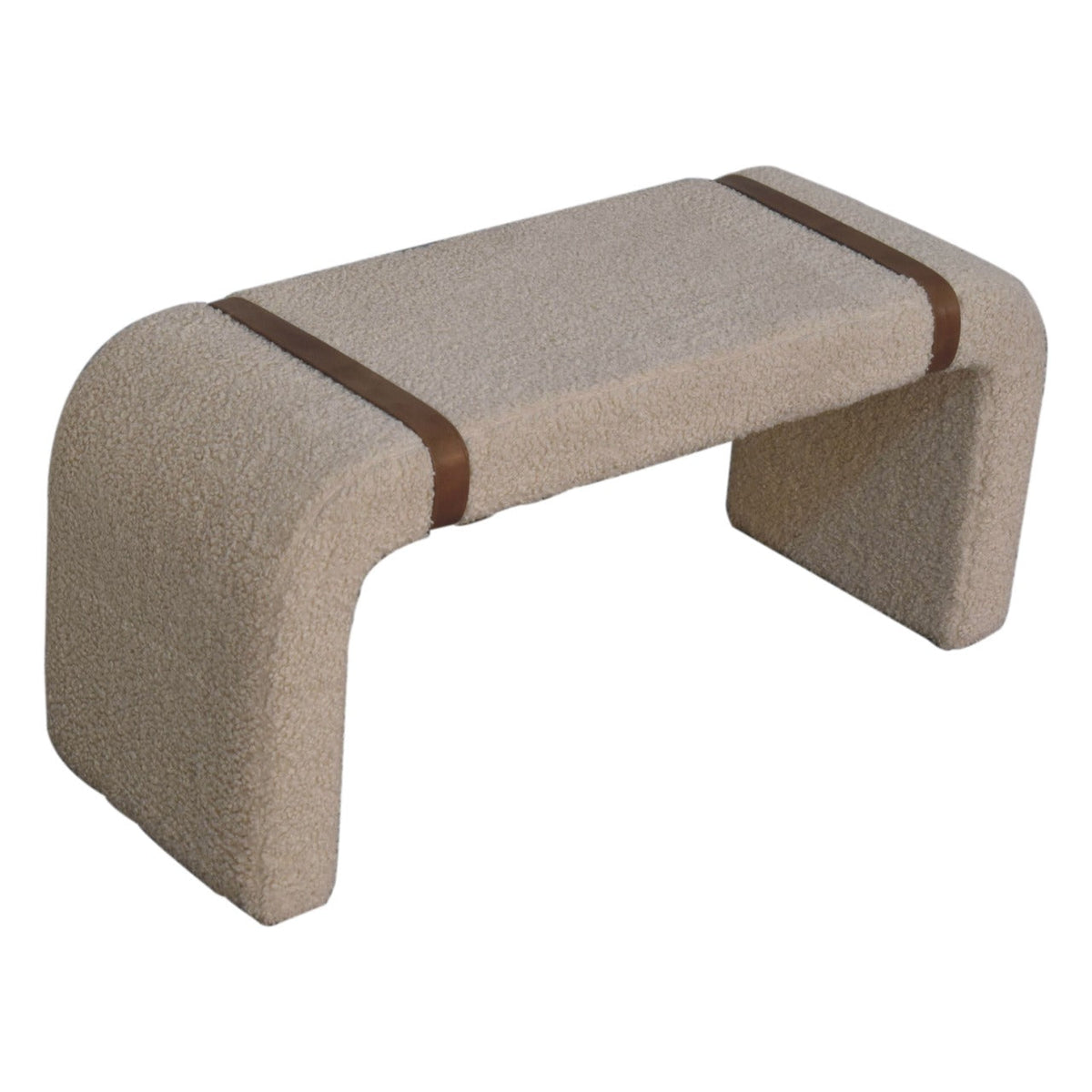 Boucle Strap Bench