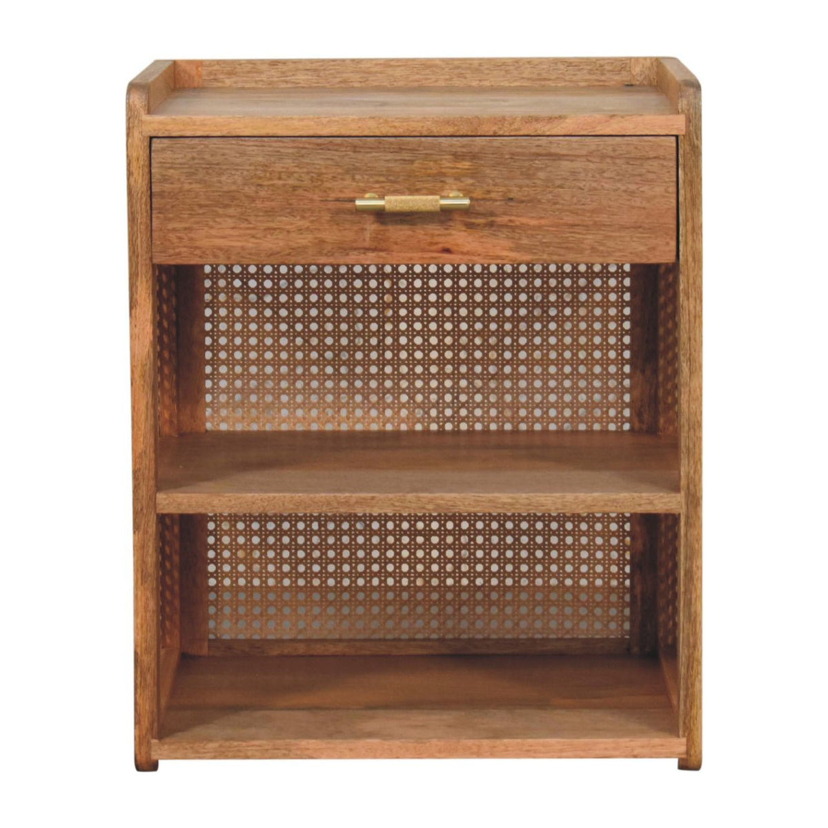 Larissa T-Bar Open Bedside Table