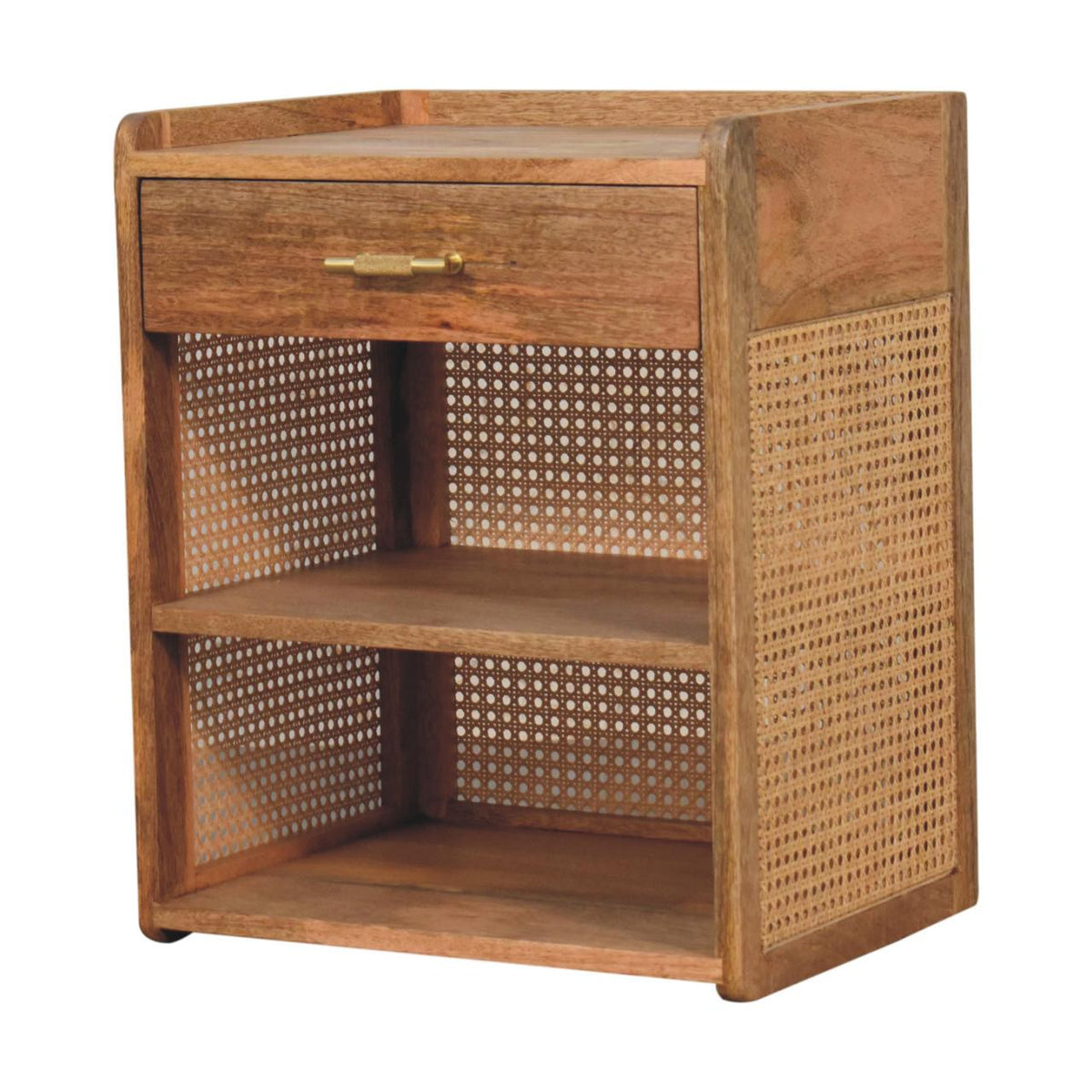 Larissa T-Bar Open Bedside Table