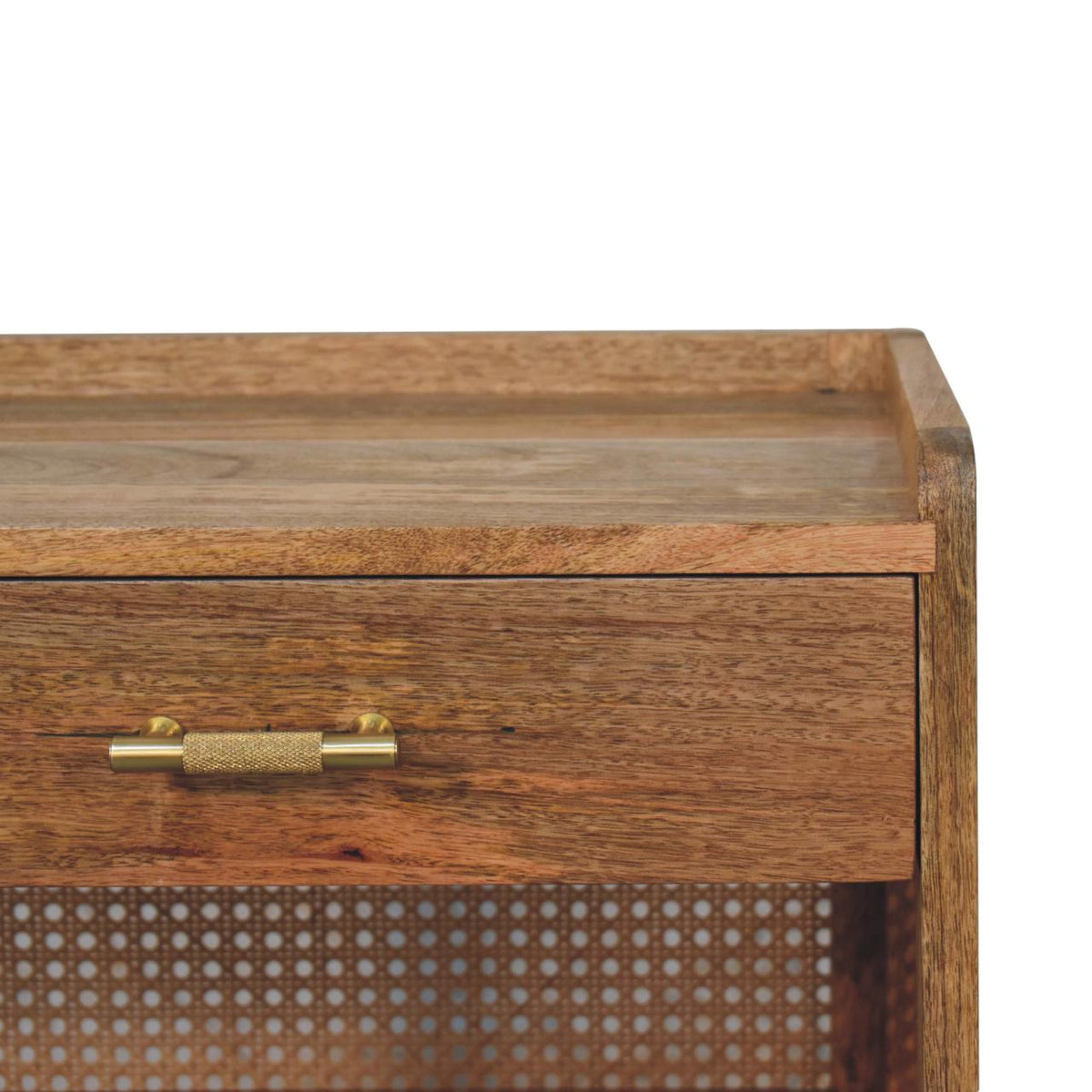 Larissa T-Bar Open Bedside Table