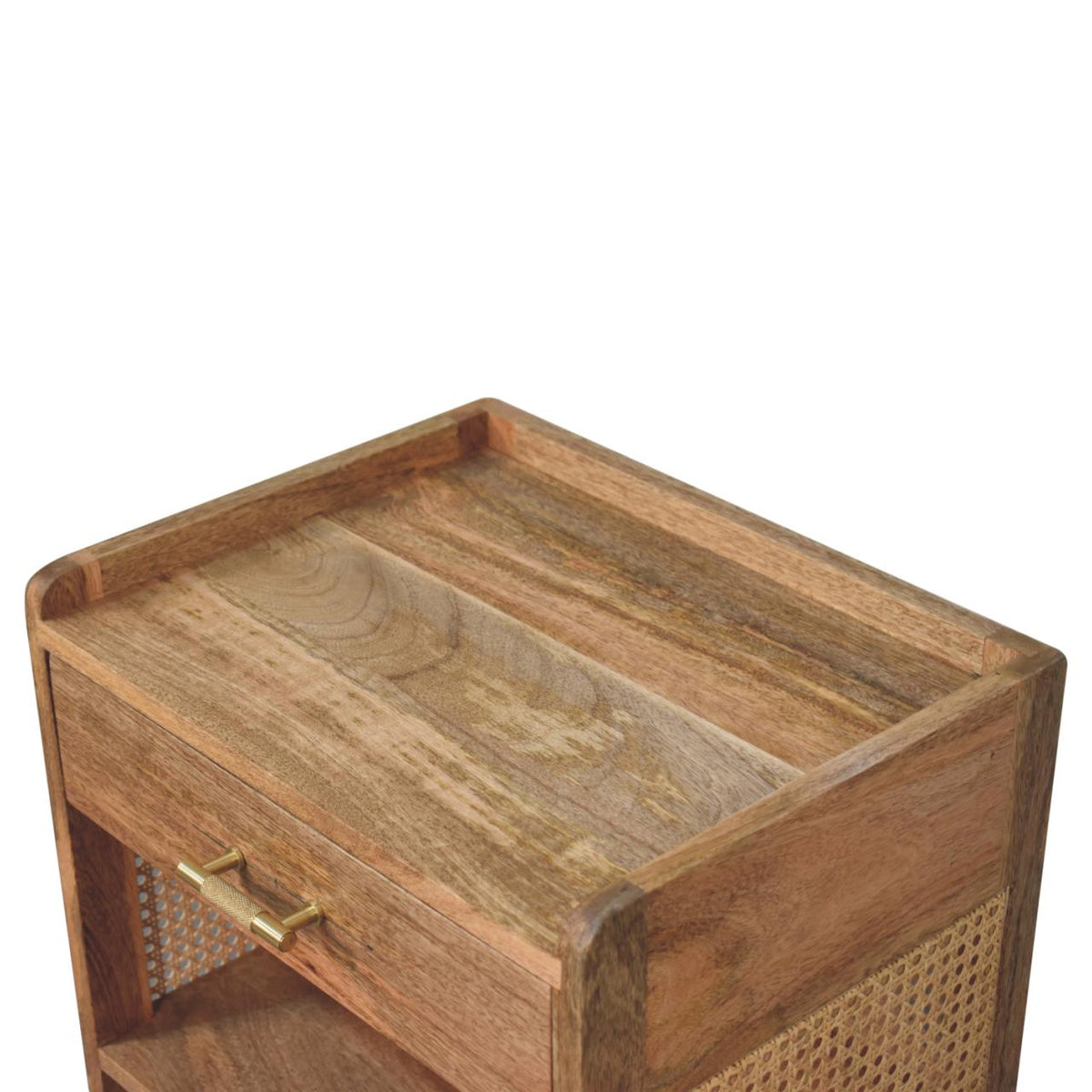 Larissa T-Bar Open Bedside Table