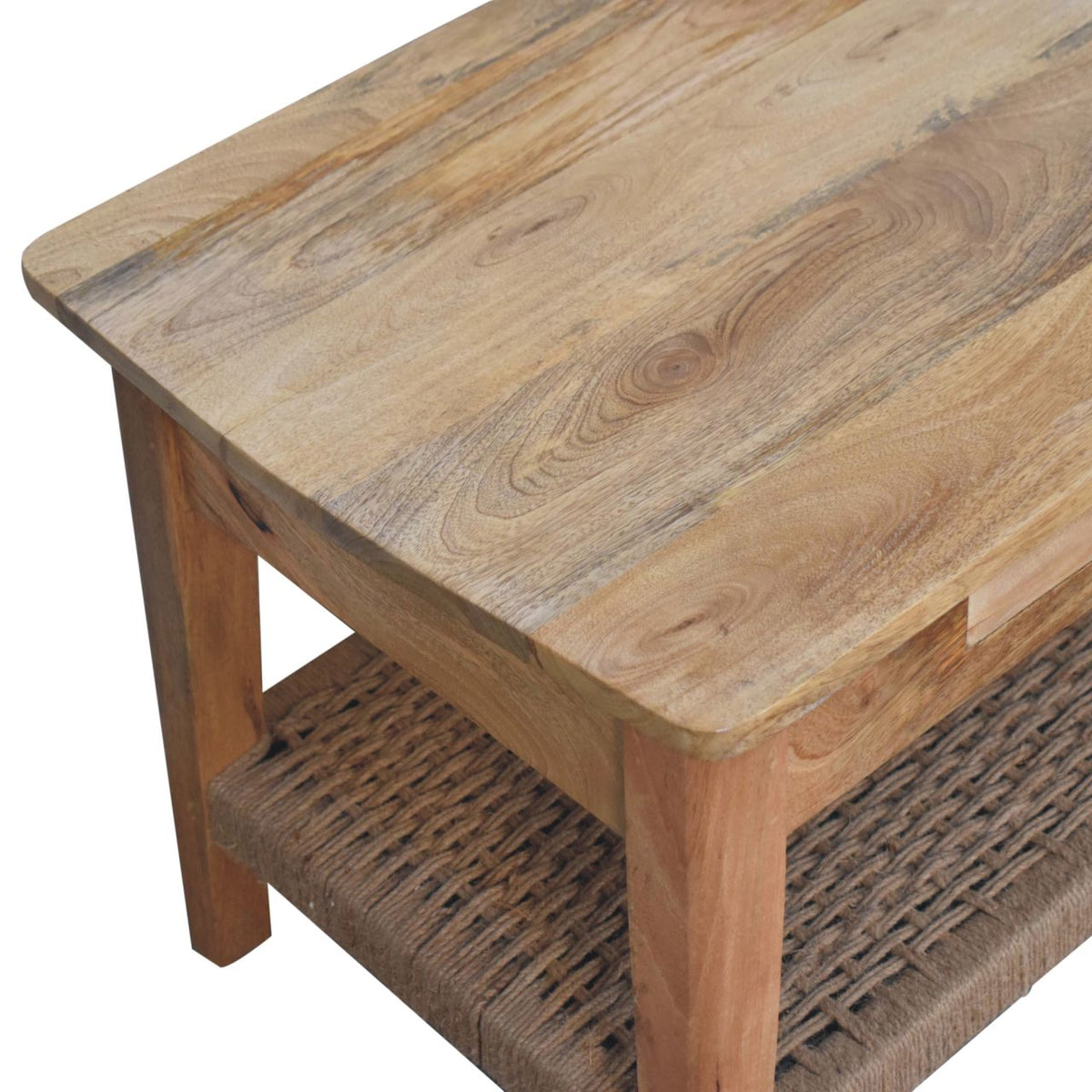 Rope 2-Drawers Coffee Table