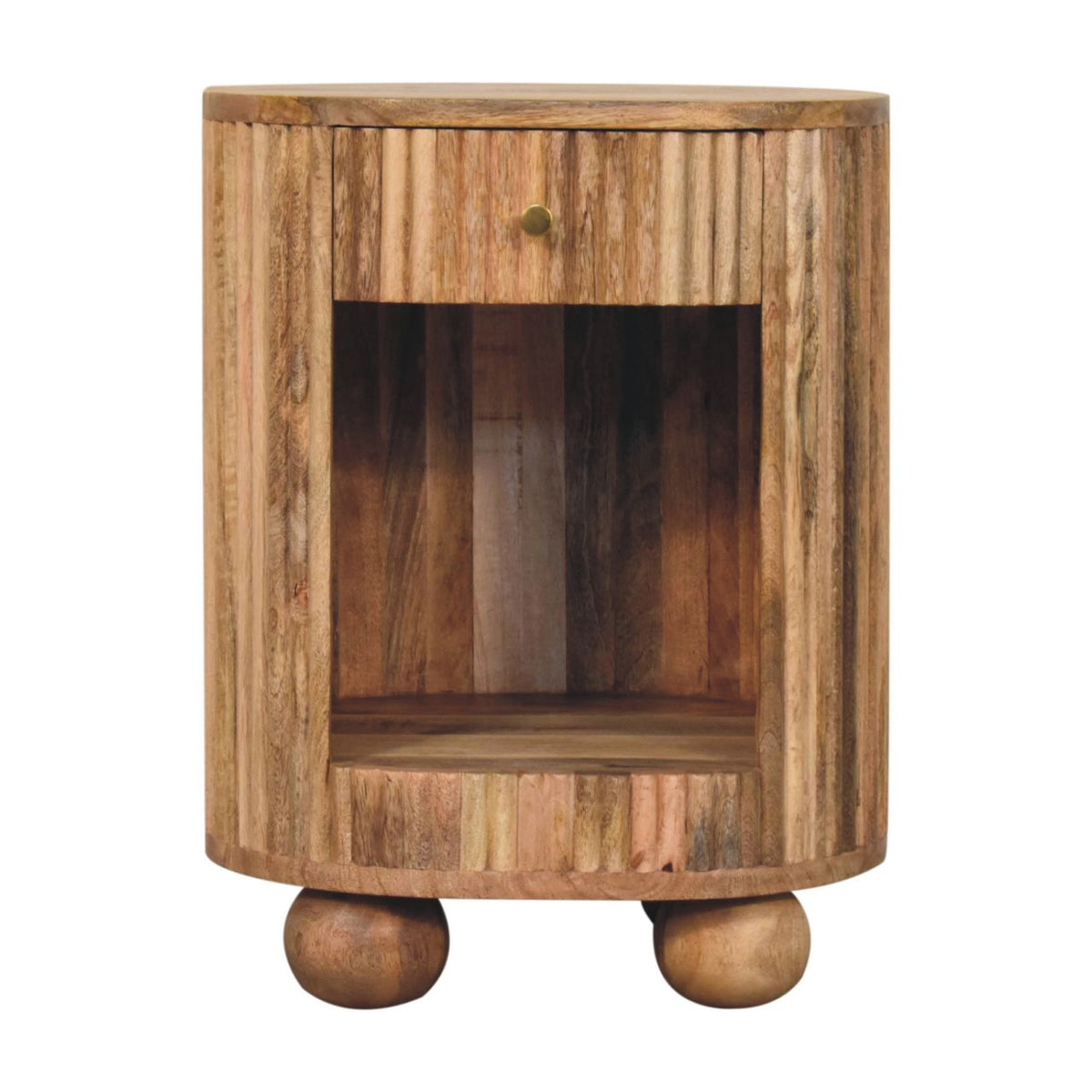 Soba Ball Open Slot Bedside Table