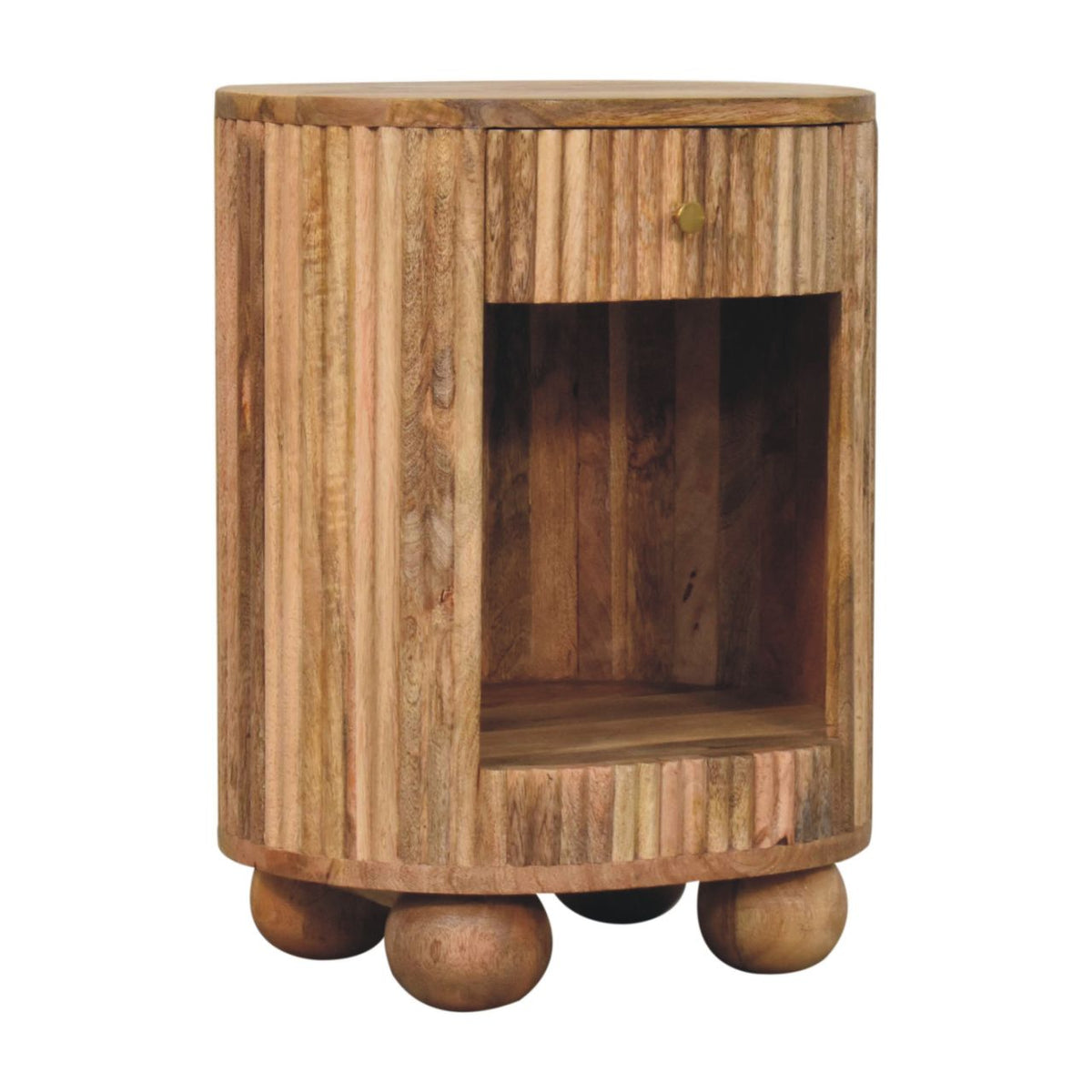 Soba Ball Open Slot Bedside Table
