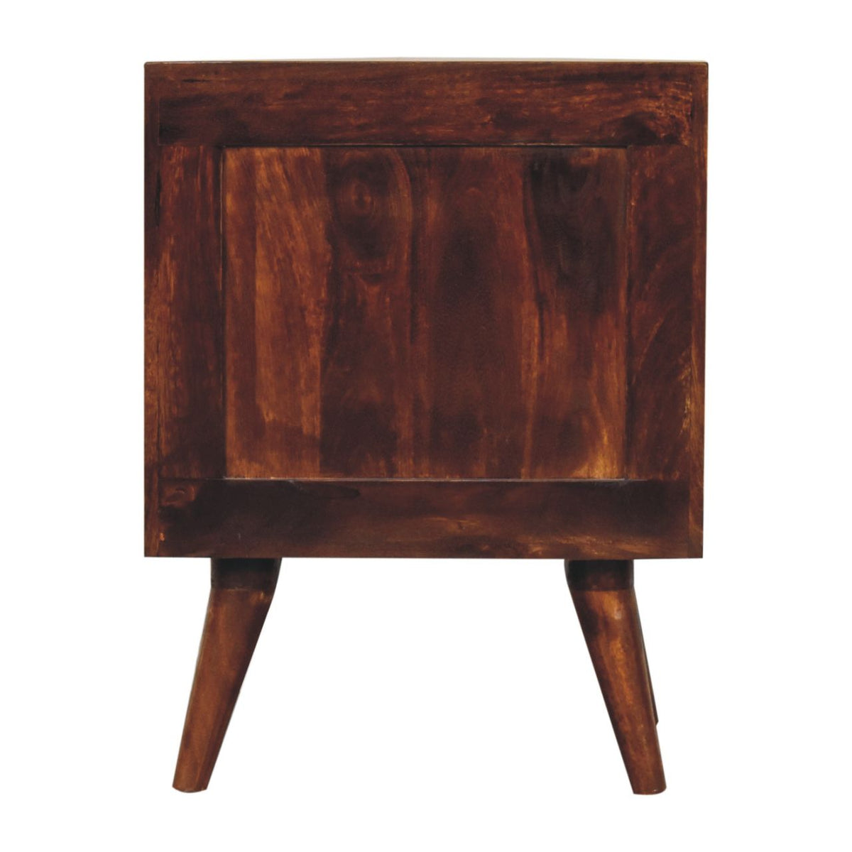 T-bar Raised Back Bedside Table