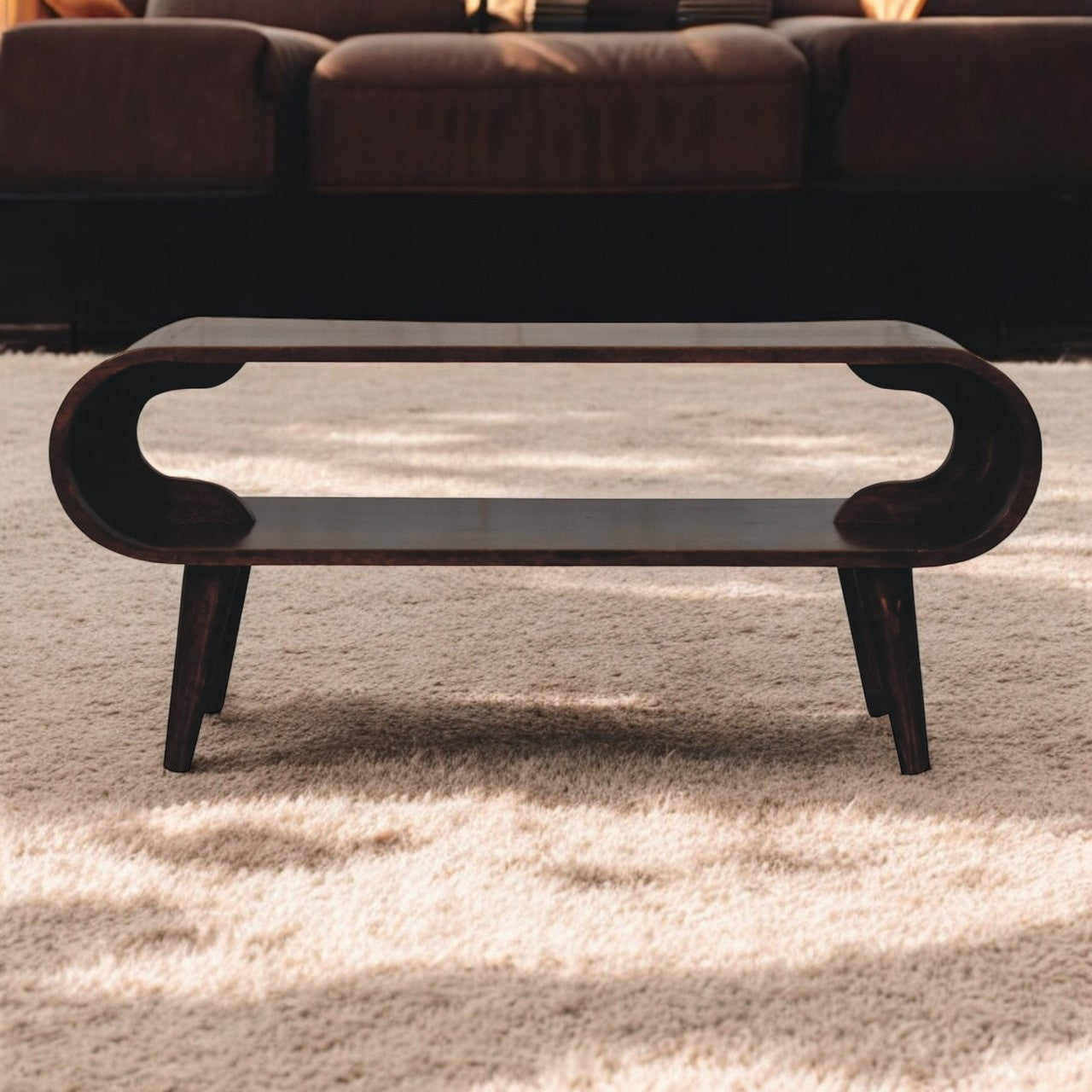 California Walnut Amaya Coffee Table