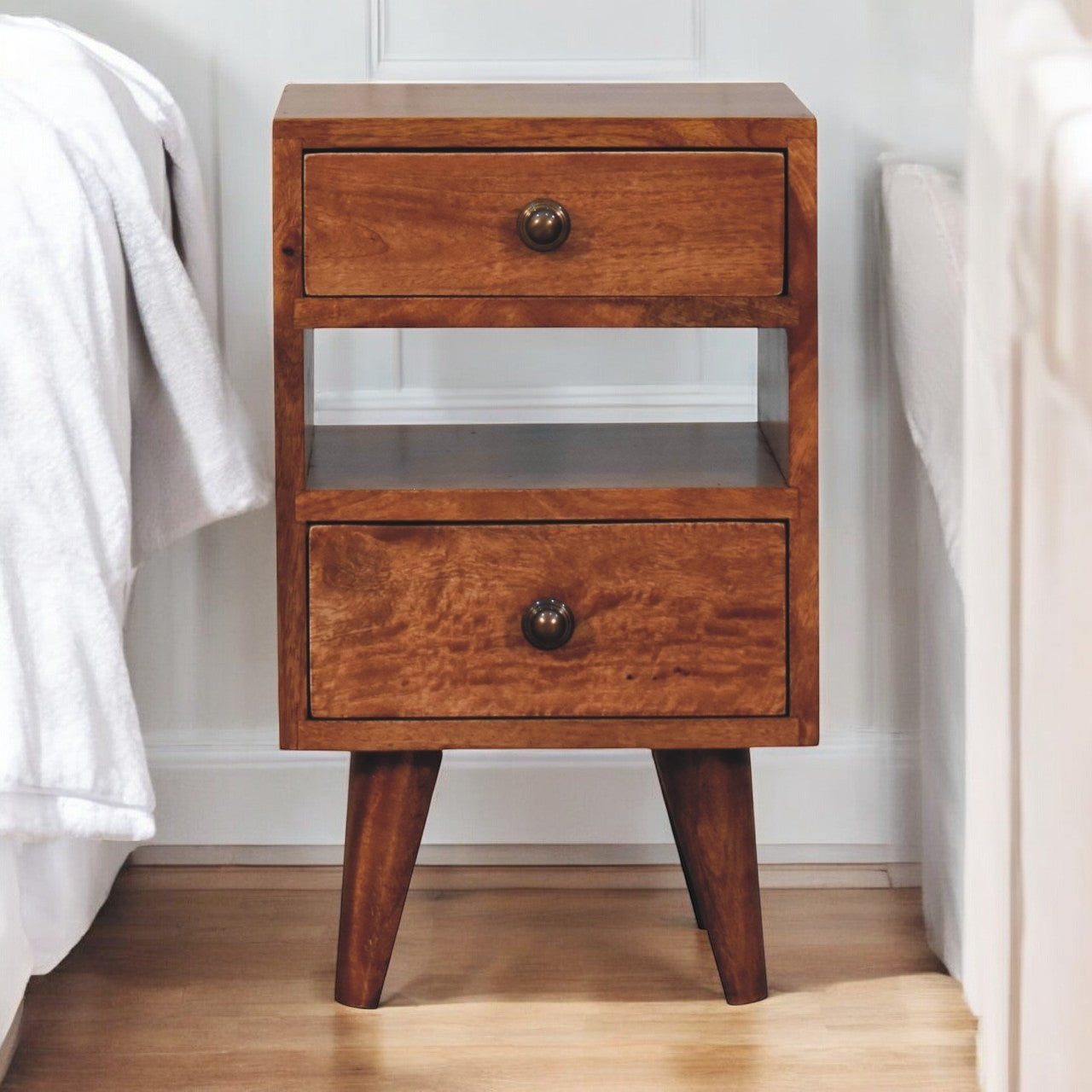 Mini Classic Multi Honey Caramel Bedside