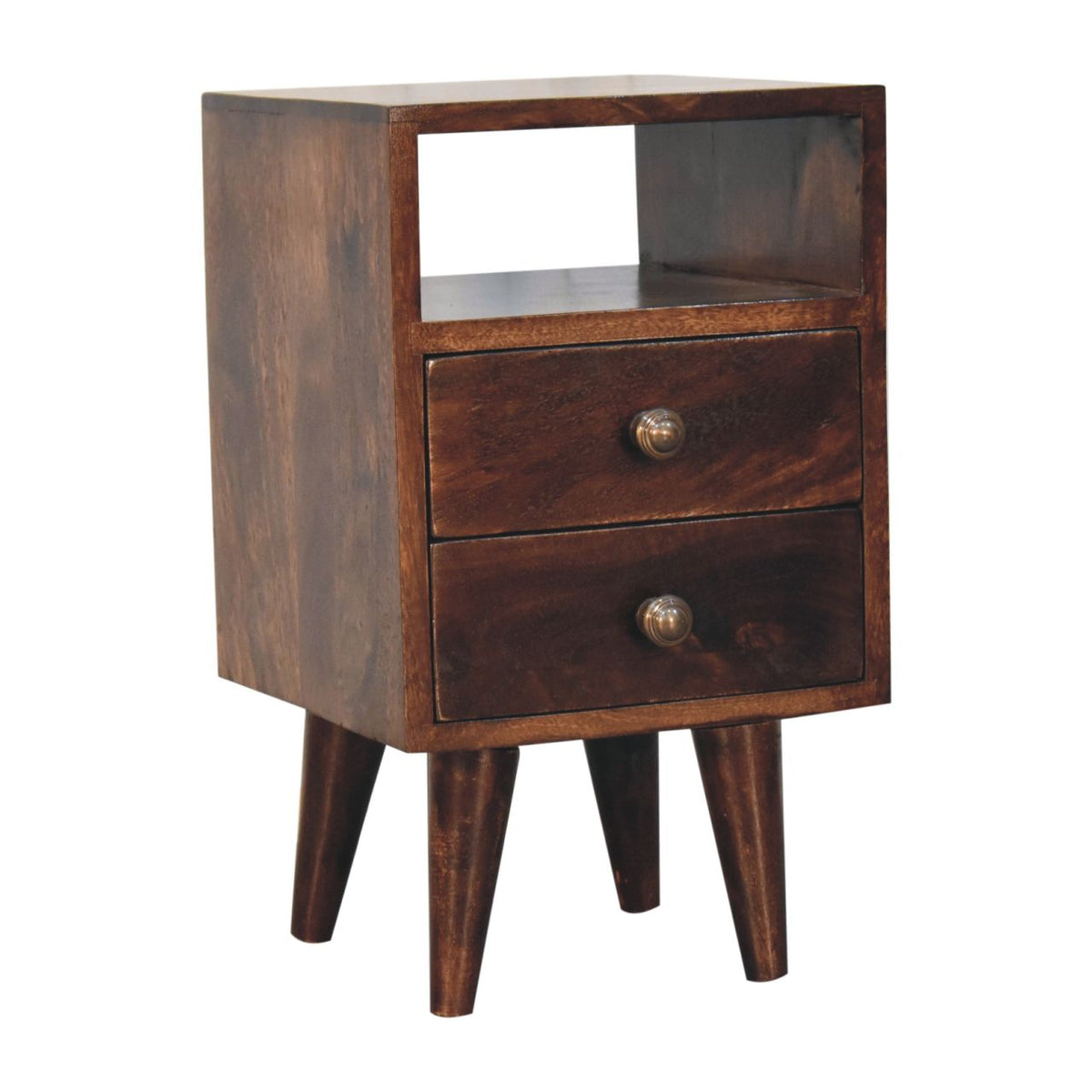 Mini Classic California Walnut Bedside Table