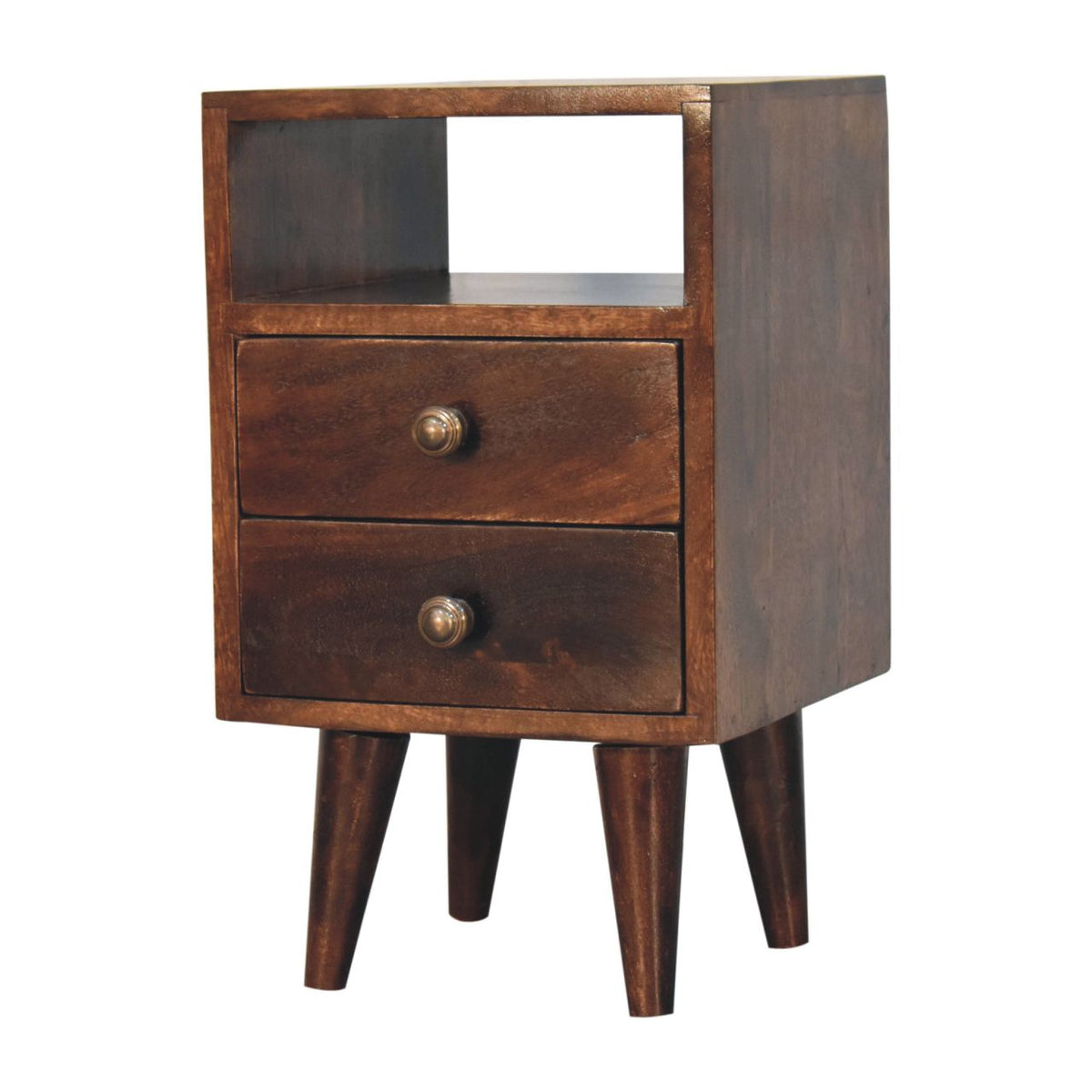 Mini Classic California Walnut Bedside Table
