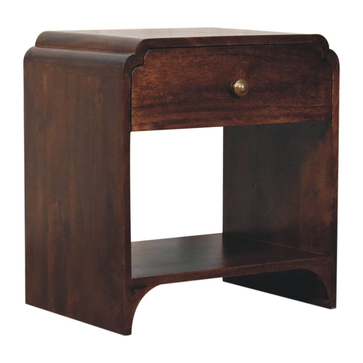 California Walnut Newton Bedside Table