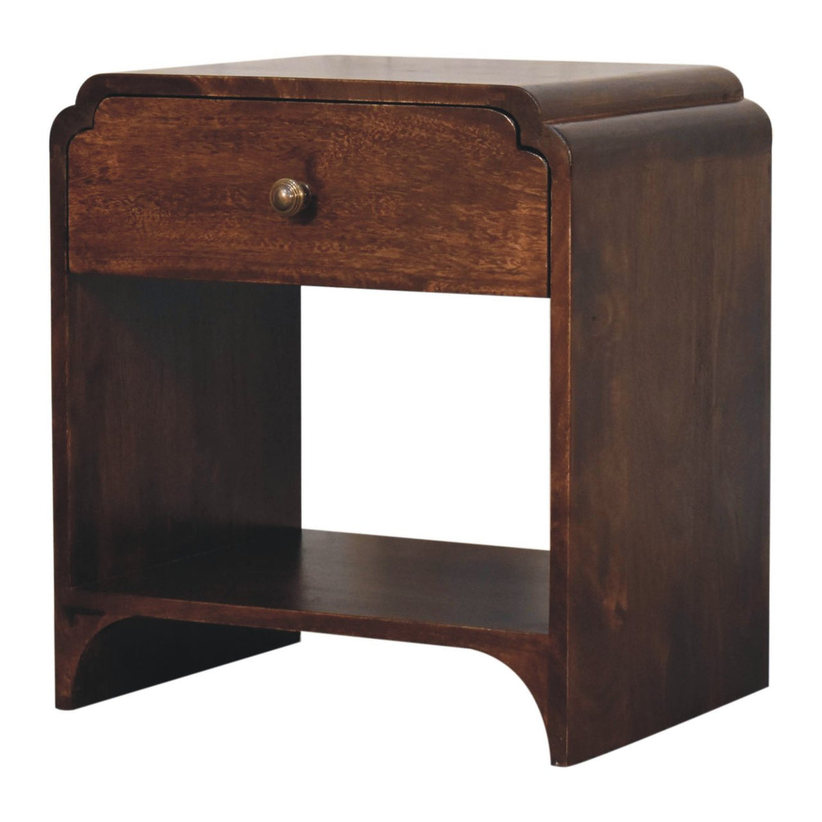California Walnut Newton Bedside Table