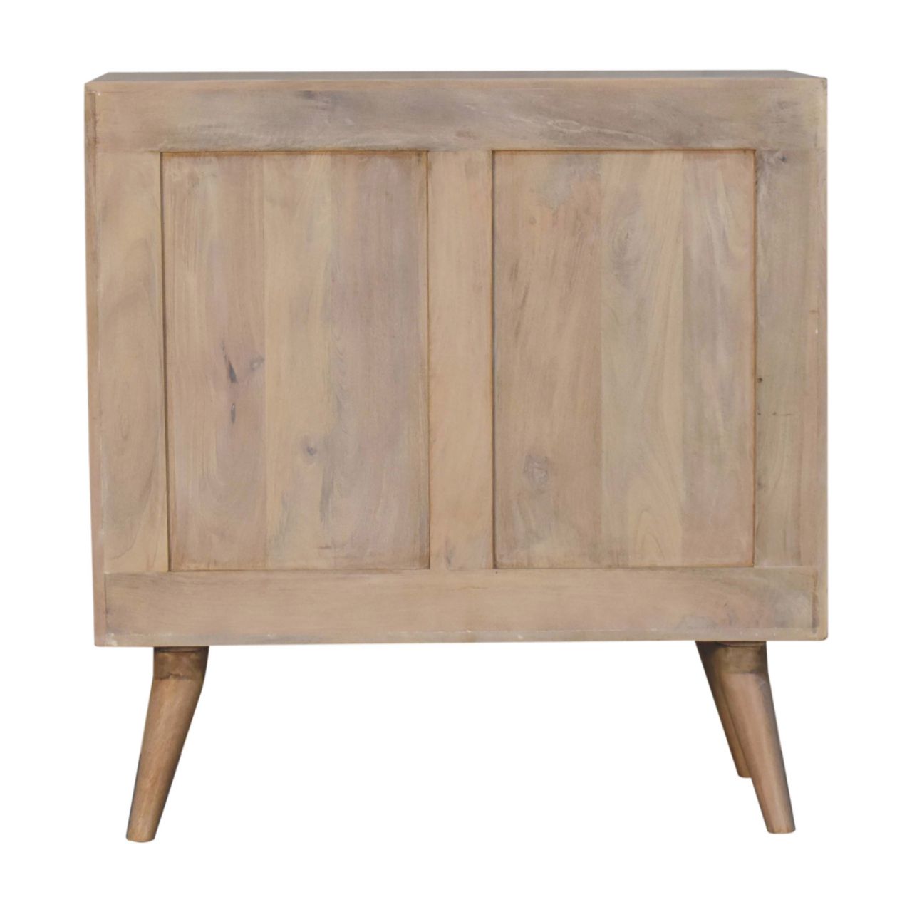 Hourglass Carved Marble Cabinet