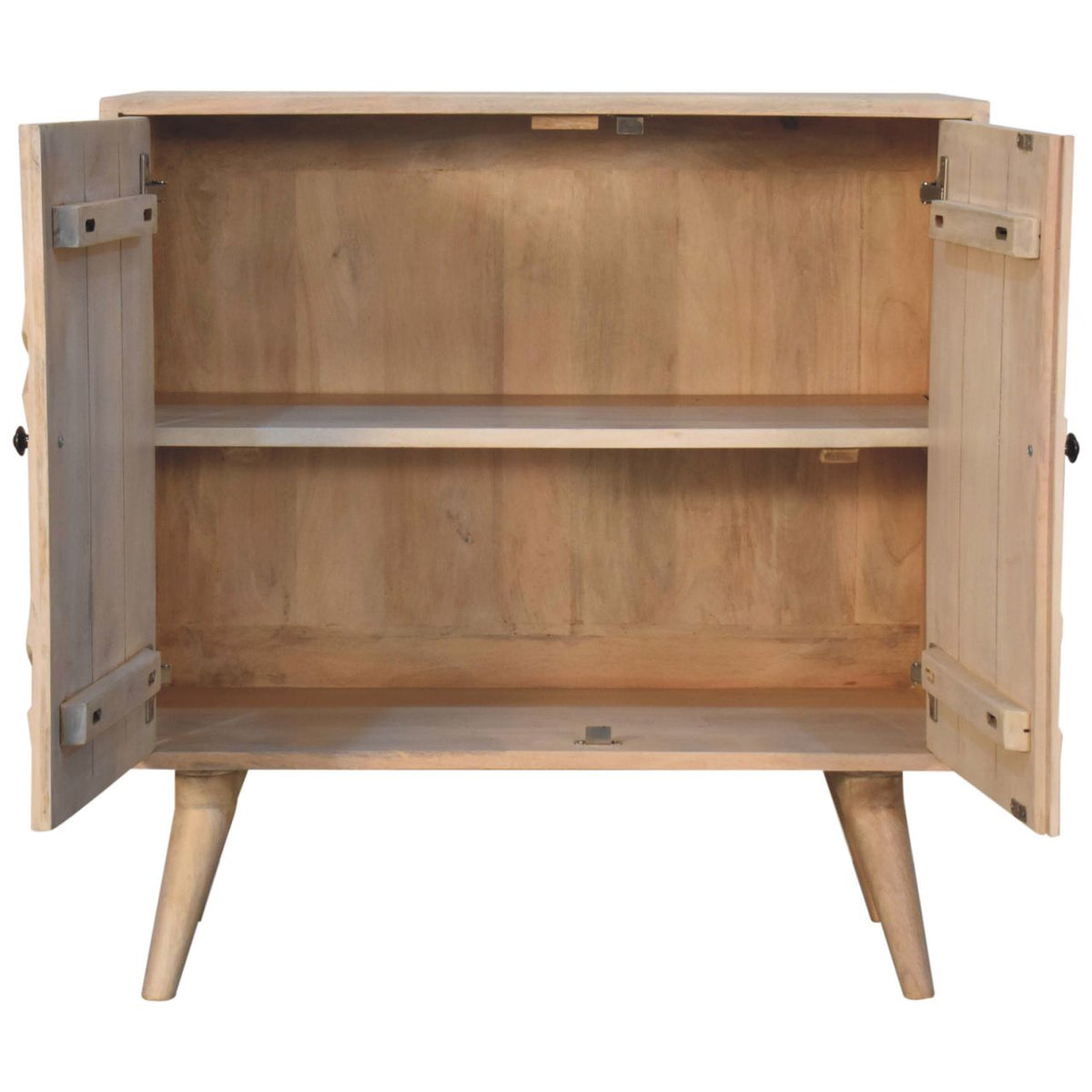 Hourglass Carved Ivory Cabinet
