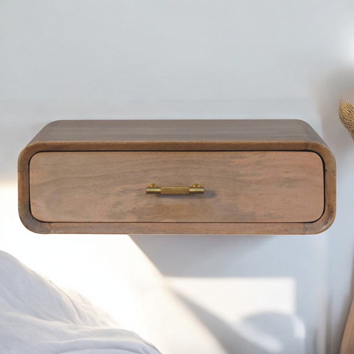 Sonoma T-bar Wall Mounted Bedside Table