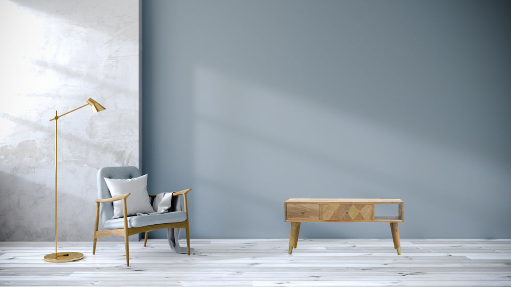 Oak-ish Gold Inlay Media Unit