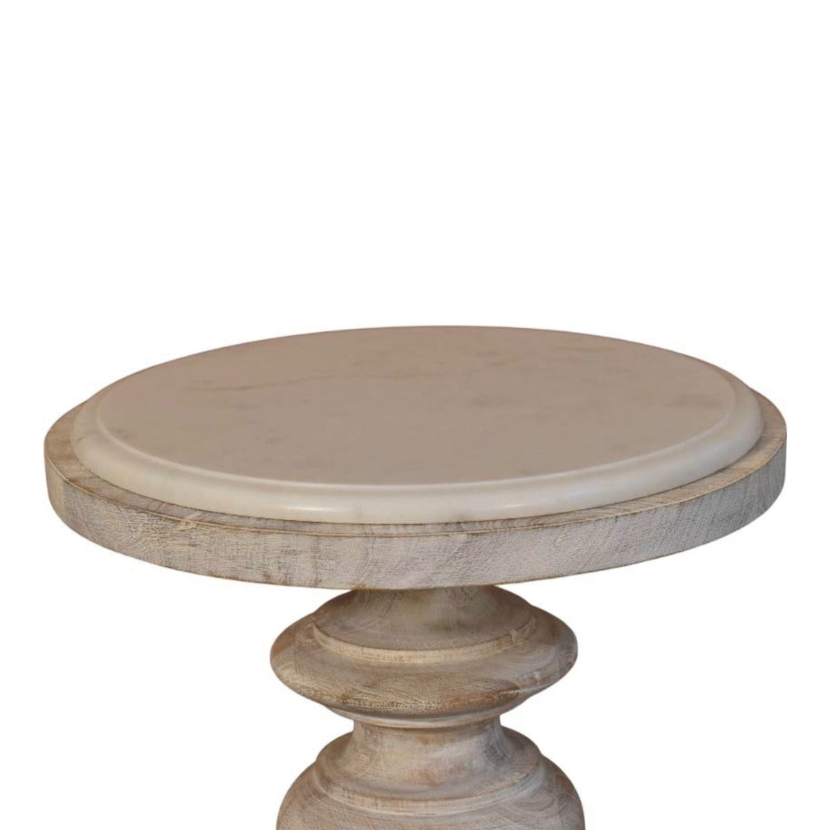 The Bellis Marble Accent Table Accent Piece