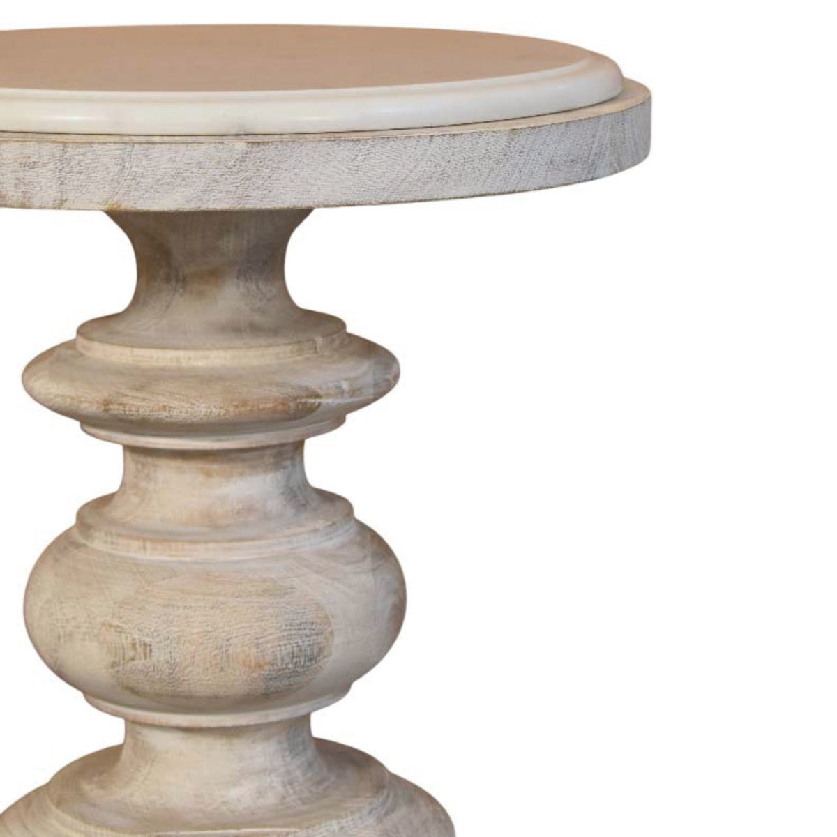 The Bellis Marble Accent Table Accent Piece