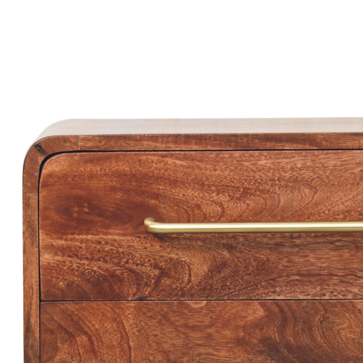 3-Drawer Rounded Chest of Drawers