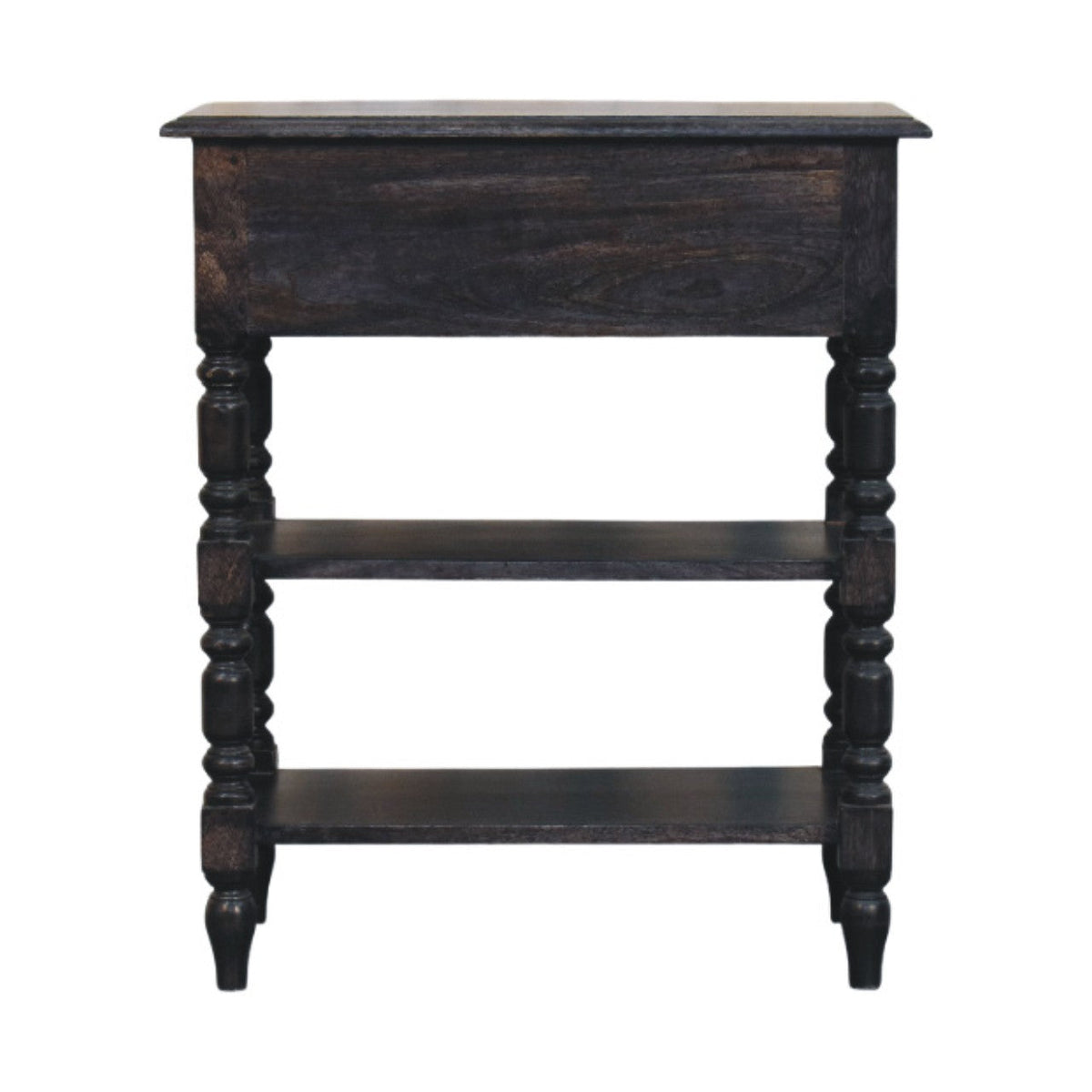 Heritage Turned-Leg Side Table Accent Piece