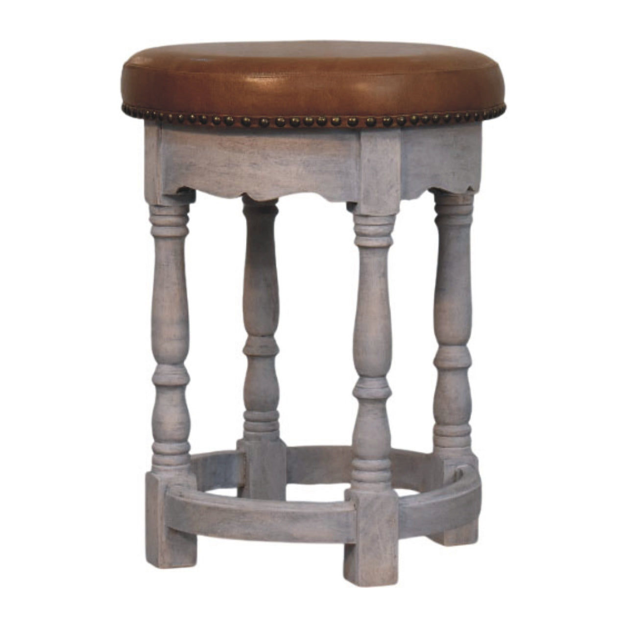 Rustic Charm Footstool