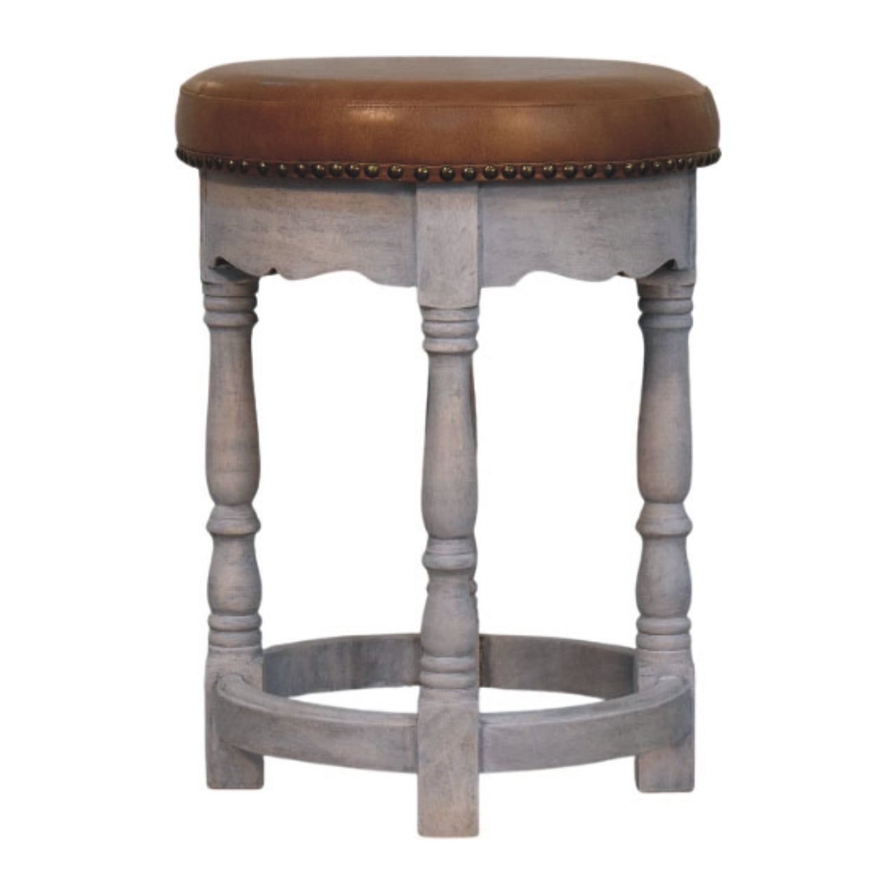 Rustic Charm Footstool