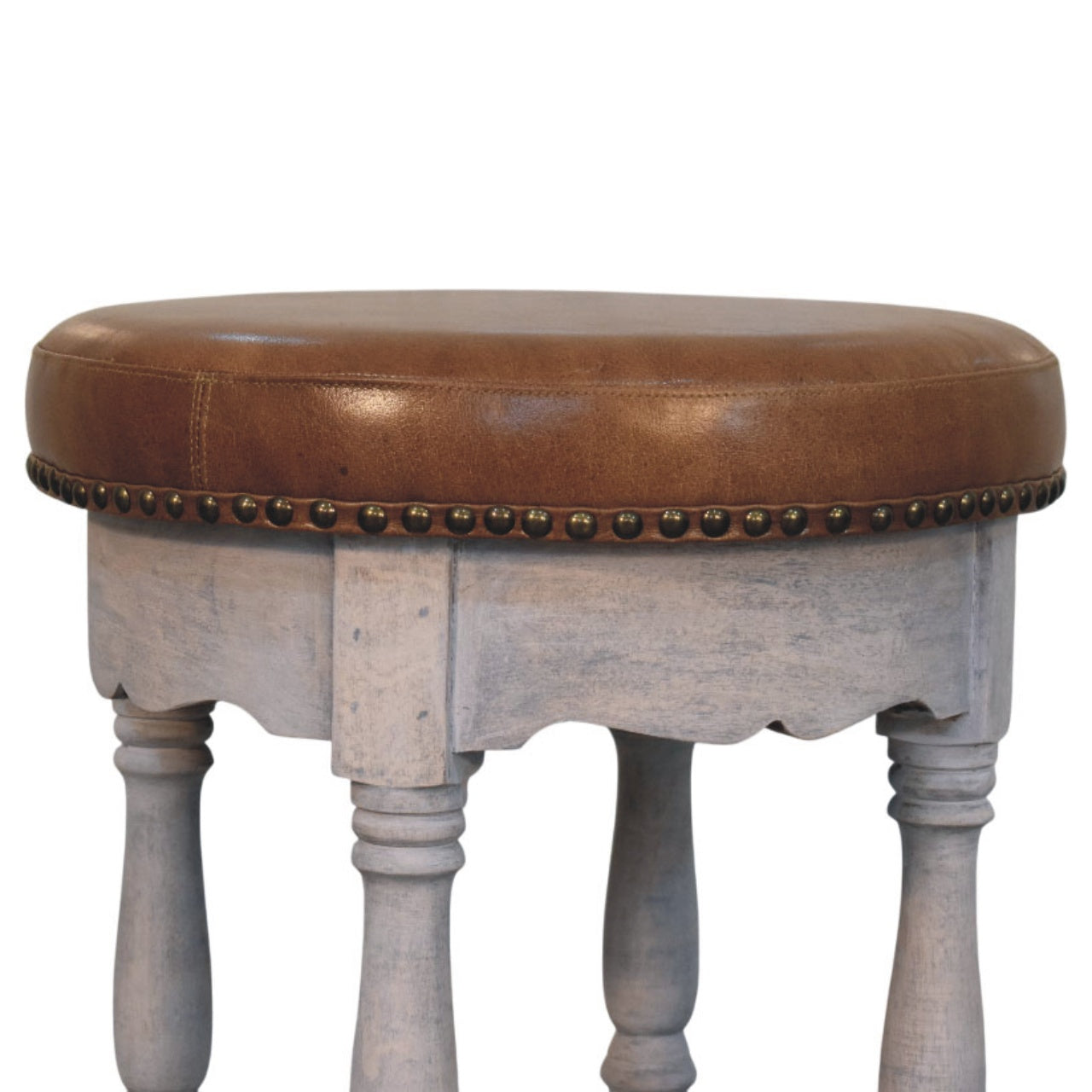 Rustic Charm Footstool