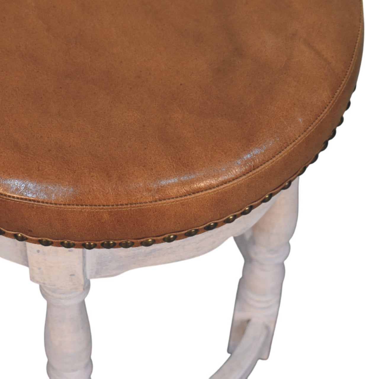 Rustic Charm Footstool