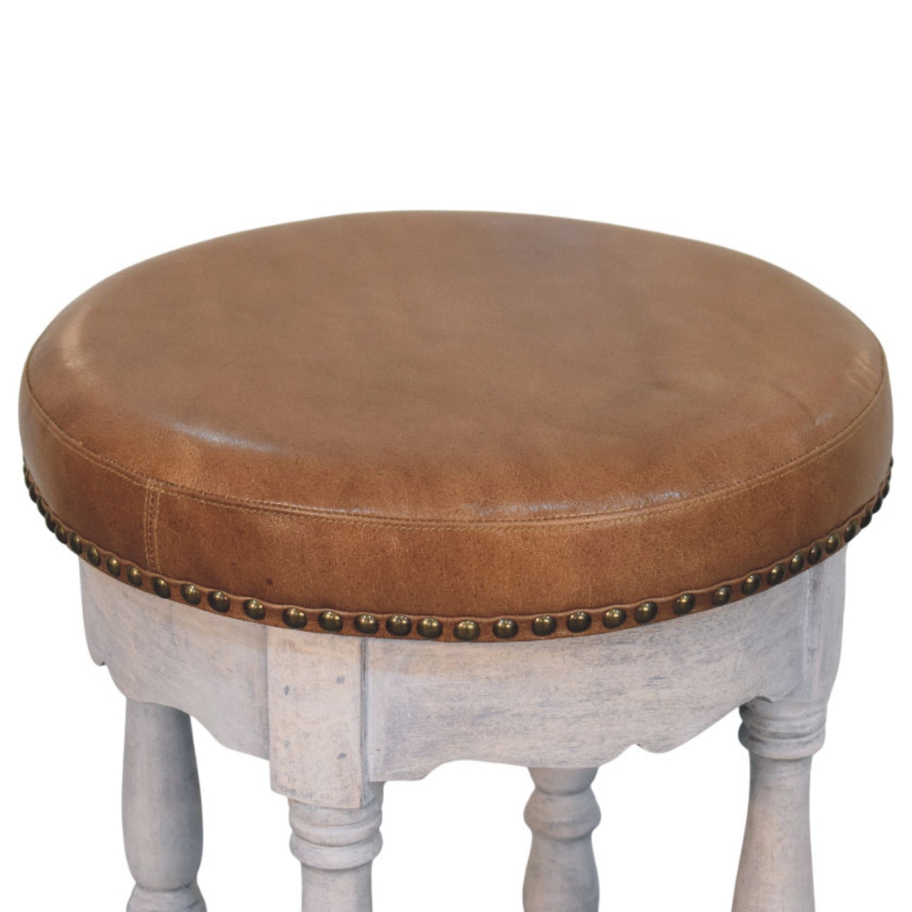 Rustic Charm Footstool