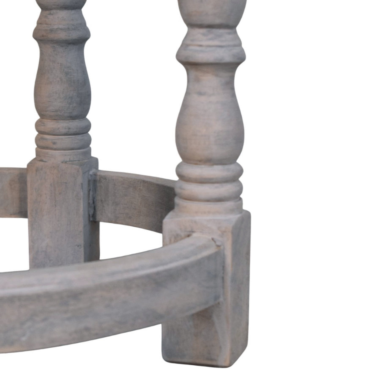 Rustic Charm Footstool
