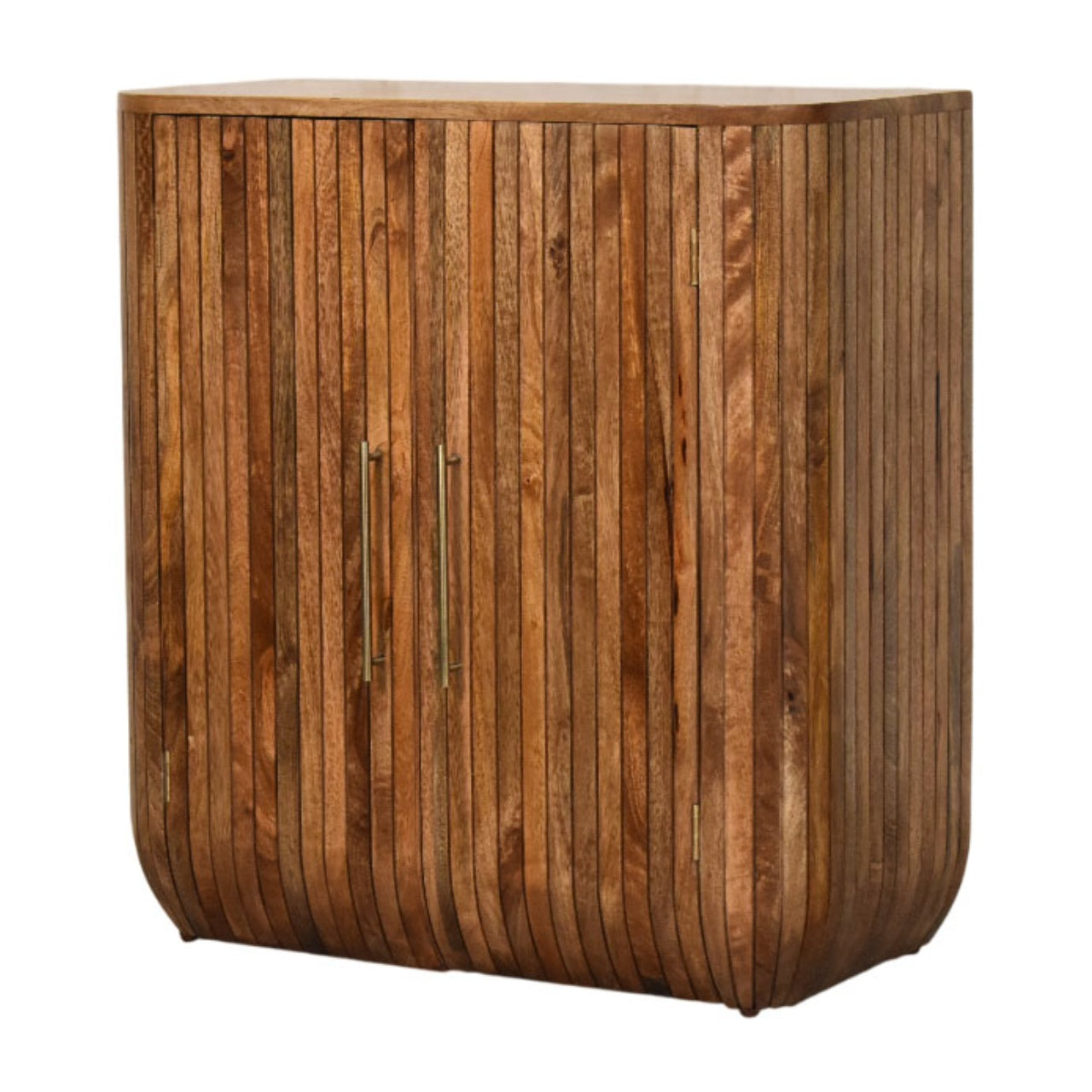 Fluted Curve Chest of Drawers